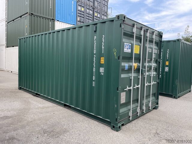 ⇒ Other 20 ft. Container ONE WAY in RAL 6005 - TruckScout24.com 🏷️